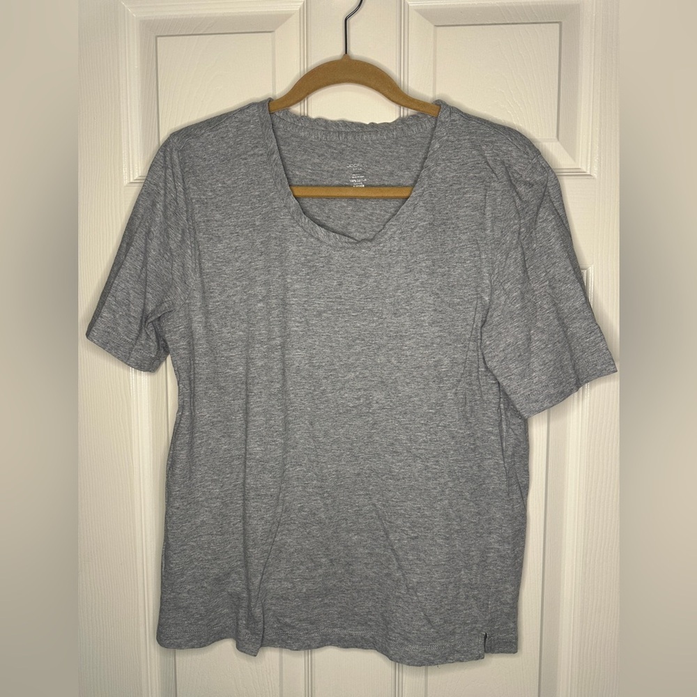 Jockey Women’s Gray T-Shirt - Size Small - Picture 3 of 5